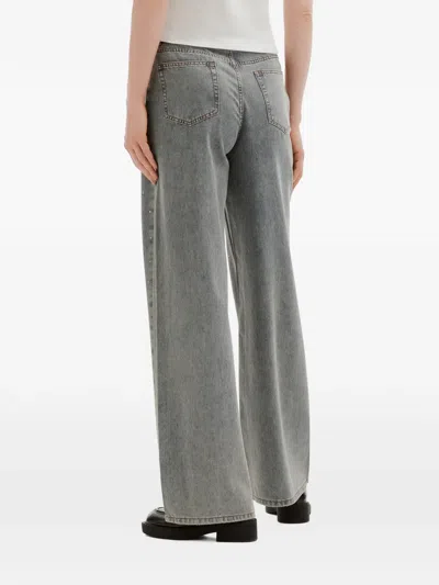 B+ab Embellished Jeans In Blue