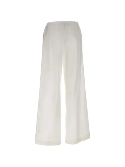 Herno Drawstring Trousers In White