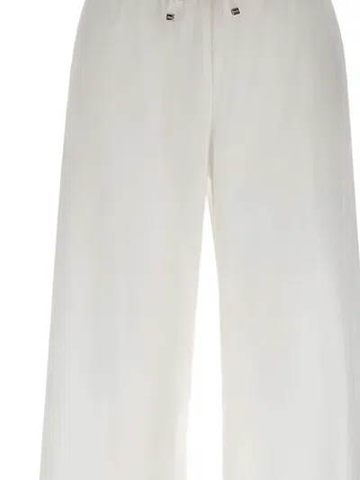 Herno Drawstring Trousers In White