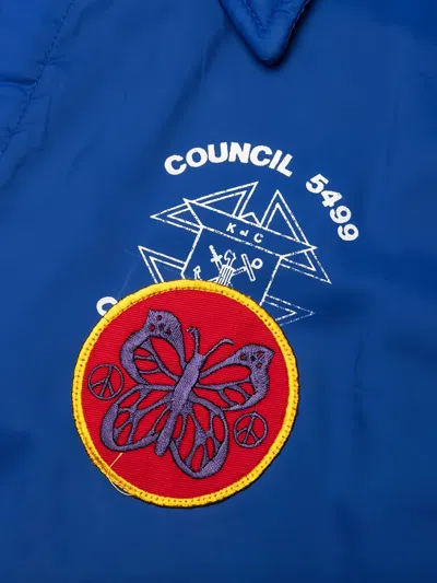 Needles Coach Jacket In Blue