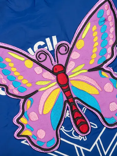 Needles Coach Jacket In Blue