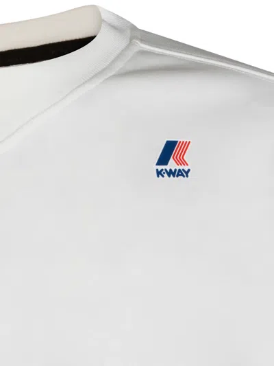 K-way Nael Sweatshirt In White