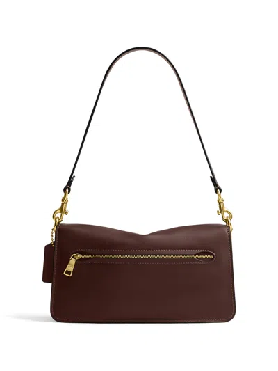 Coach Tabby Grain Leather Shoulder Bag In Brown