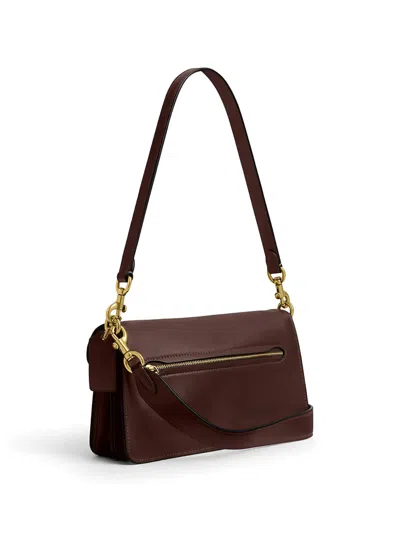 Coach Tabby Grain Leather Shoulder Bag In Brown
