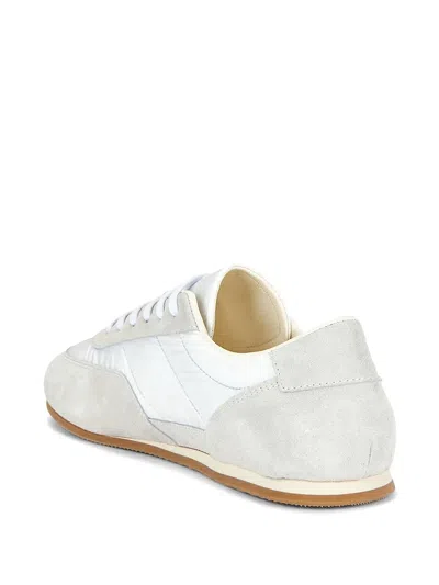 Common Projects Minimal Runner Panelled Sneakers In White