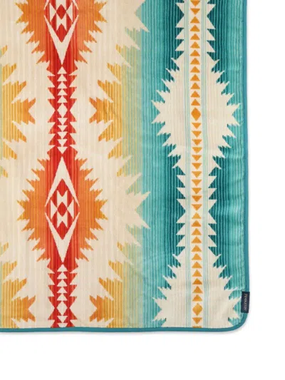 Pendleton Hooded Patterned Towel-chief In Multi