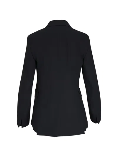 Akris Malik Cool Wool Single-breasted Jacket In Black