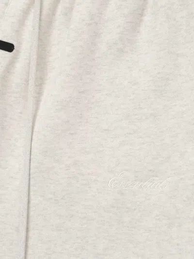 Essentials Drawstring Track Shorts In Gray