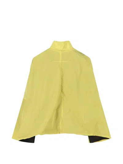 Kimo No-rain Waterproof Cape In Yellow