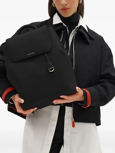 Maison De Sabre Medium Soft Backpack In Black