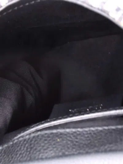 Pre-owned Dior Saddle Oblique Canvas Mini Backpack In Blue