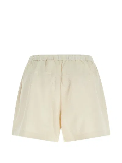 Moncler Drawstring Shorts In Neutral