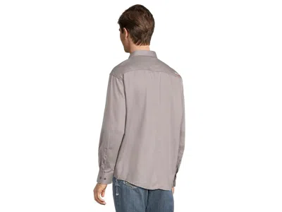Ariat Fr Solid Long Sleeve Work Shirt In Gray