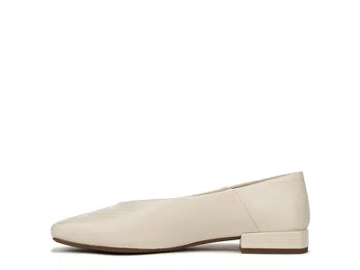 Sam Edelman Kasey Ballet Flat Modern Ivory In White