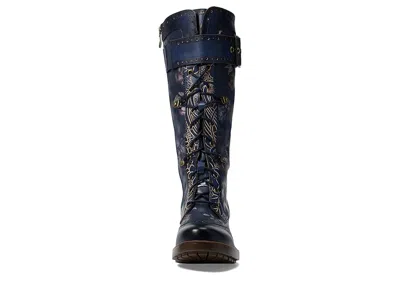 L'artiste By Spring Step Kisha-boss In Blue