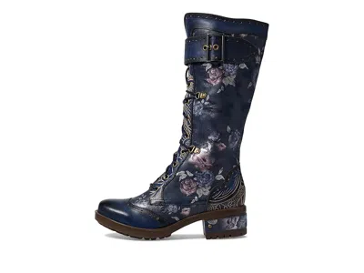 L'artiste By Spring Step Kisha-boss In Blue