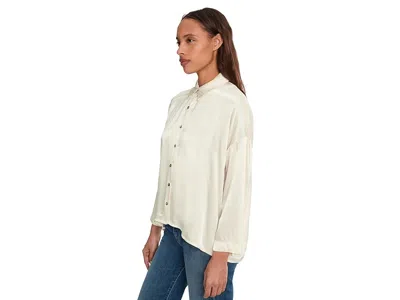 Michael Stars Devin Dolman Button Up In White