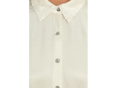 Michael Stars Devin Dolman Button Up In White