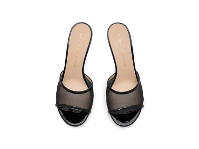 Stuart Weitzman Bareitall Slides 85 In Black