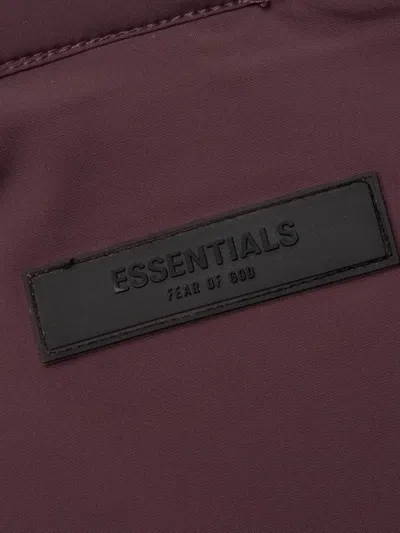 Essentials Puffer Jacket In Brown