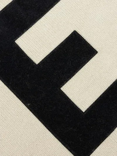 Essentials Letter Crew-neck Sweater In Multi