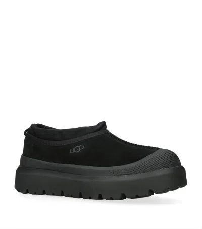 Ugg Tasman Weather Hybrid Slip-on Sneakers In Black