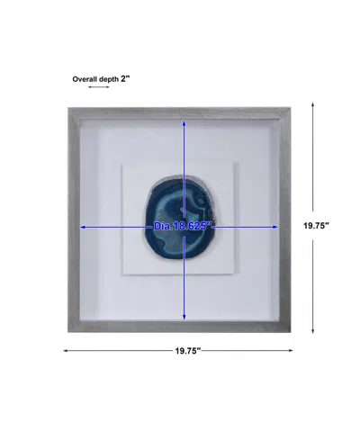 Uttermost Kalia 2" Shadow Box In Blue