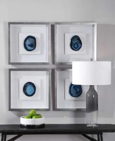 Uttermost Kalia 2" Shadow Box In Blue