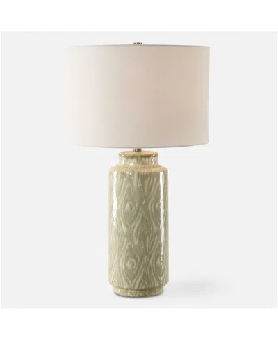 Uttermost Laurel 28" Ceramic Table Lamp In Sand