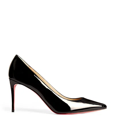 Christian Louboutin Kate Pumps Pointed Toe Stiletto Patent Sole In Black