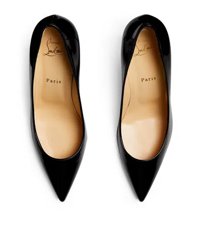Christian Louboutin Kate Pumps Pointed Toe Stiletto Patent Sole In Black