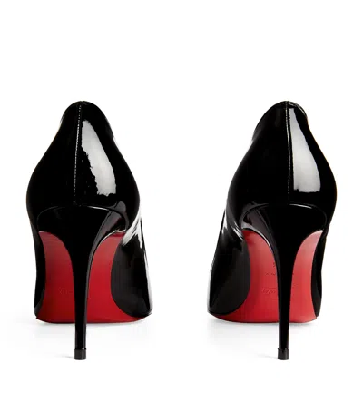 Christian Louboutin Kate Pumps Pointed Toe Stiletto Patent Sole In Black