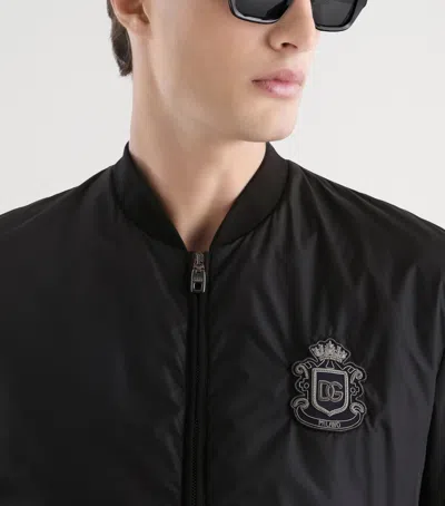 Dolce & Gabbana Bomber In Black