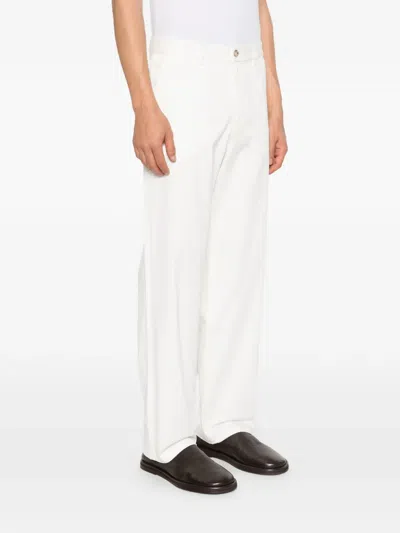 Samsoe & Samsoe Buttoned Trousers In White