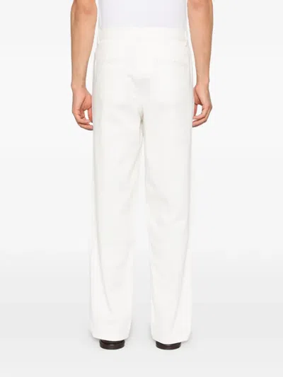 Samsoe & Samsoe Buttoned Trousers In White