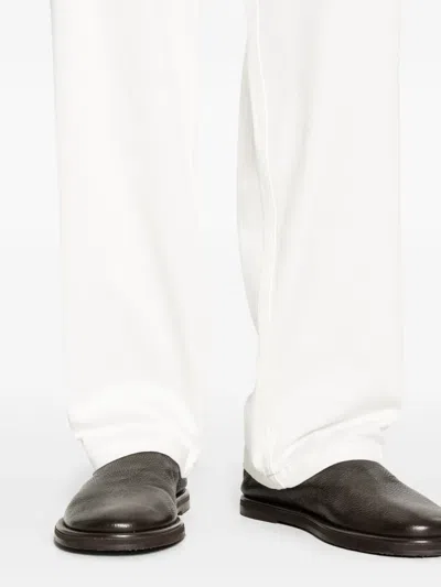 Samsoe & Samsoe Buttoned Trousers In White