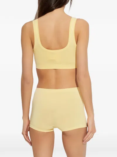 Hanro Touch Feeling Boyshort In Yellow