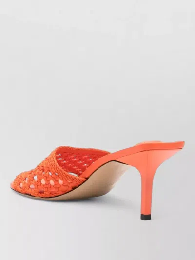 Jacquemus Les Mules Cubisto Sandals Open Toe Stiletto In Multi