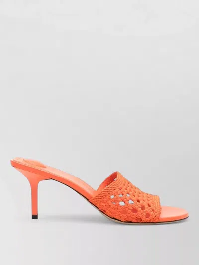 Jacquemus Les Mules Cubisto Sandals Open Toe Stiletto In Multi