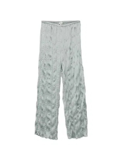 Staud Drawstring Trousers In Green