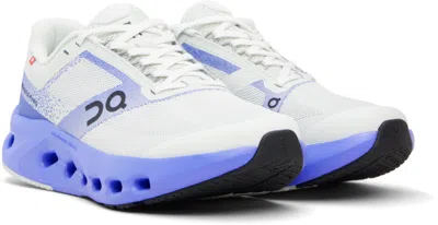 On Running Kids Cloudsurfer Trainers In Blue