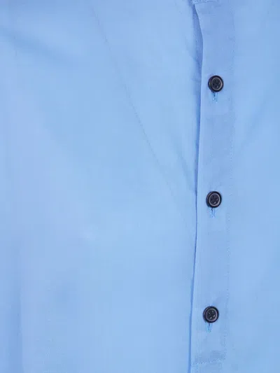 Y's Asymmetric Shirt In Blue