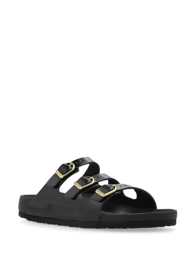 Birkenstock Sleek Narrow Fit Sandalo With Adjustable Straps In Black