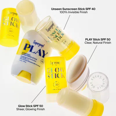 Supergoop Play Everyday Sunscreen Stick Spf 50 In White