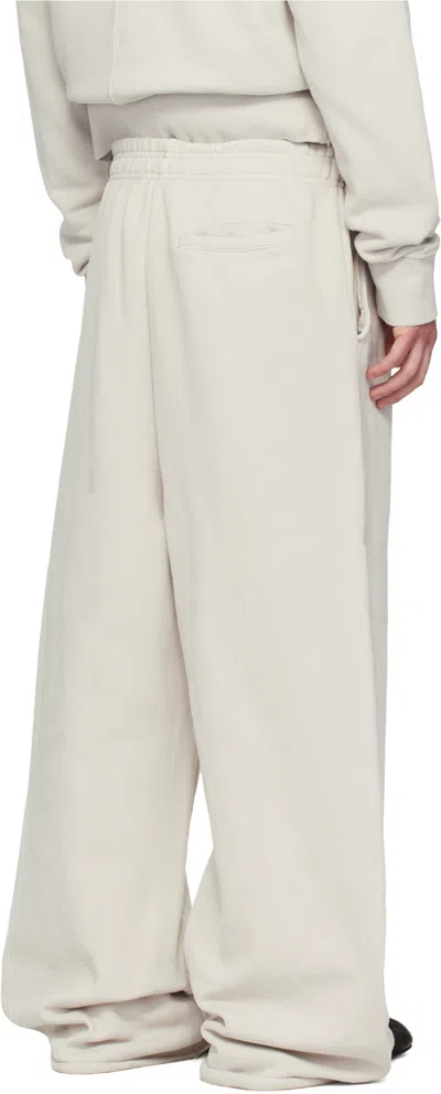 Entire Studios Rear-pocket Trousers In White