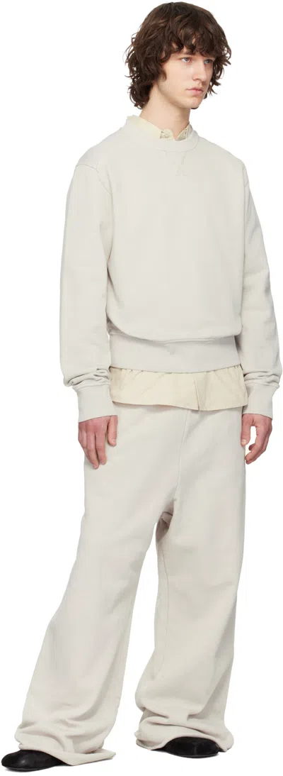 Entire Studios Rear-pocket Trousers In White