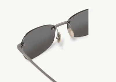 Moncler Orris Rectangular Sunglasses In Black