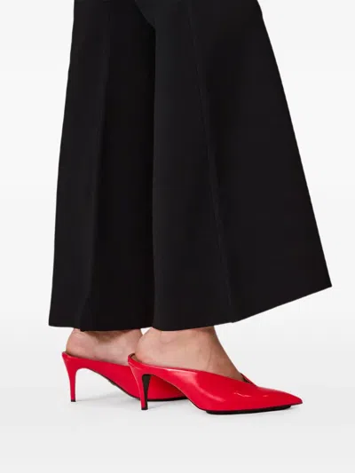 Stella Mccartney Pointed Mules In Red