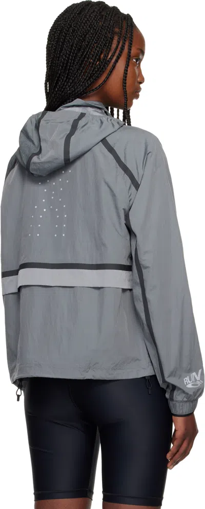 On Gray Performance Volt Jacket In Blue