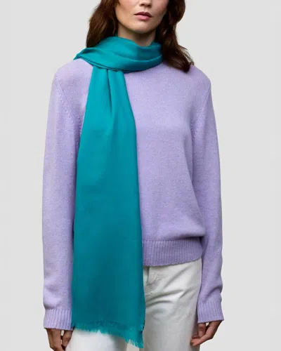 Begg X Co Wispy Solid Scarf Grenadines In Blue